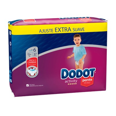 Dodot Activity Pants Pañal-Braguita T-6 37 Unidades