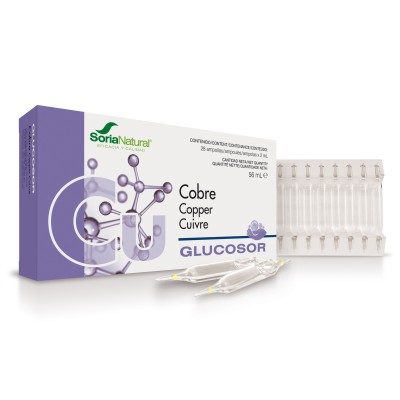 Soria Glucosor Cobre 28 Ampolllas X 2ml