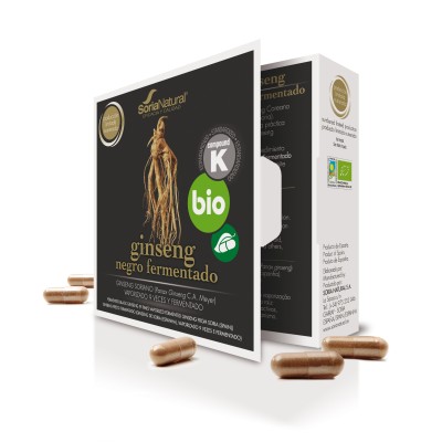 Soria Ginseng Negro Bio 24 Caps