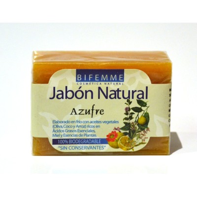 Ynsadiet Jabon Natural Azufre 100g