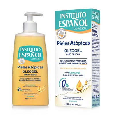 INSTITUTO ESPAÑOL PIELES ATOPICAS GEL DE BAÑO OLEOGEL 300ML