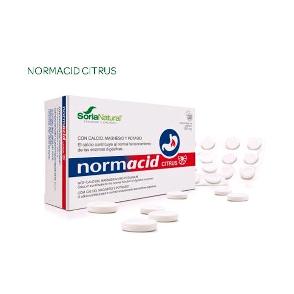 Soria Normacid Citrus 32 Comp X 1250 Mg