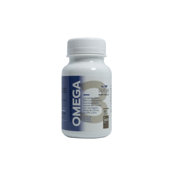 Sotya Aceite Pescado Omega 3 1400 Mg 50 Perlas