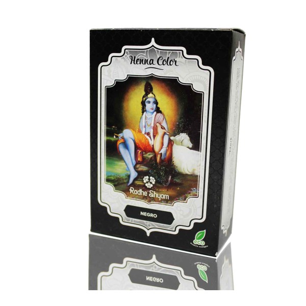 Henna Negro Polvo Radhe Shyam 100g